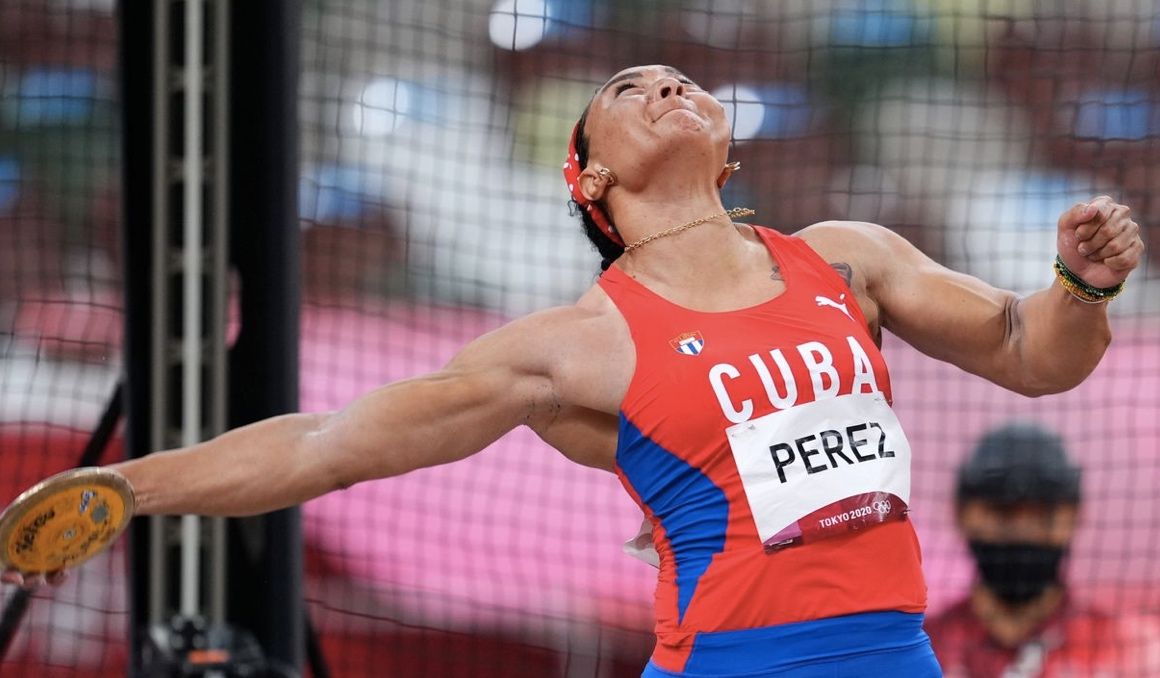 La discóbola cubana, Yaime Pérez, campeona del mundo y medallista olímpica, ha desertado del país. OLYMPICS.