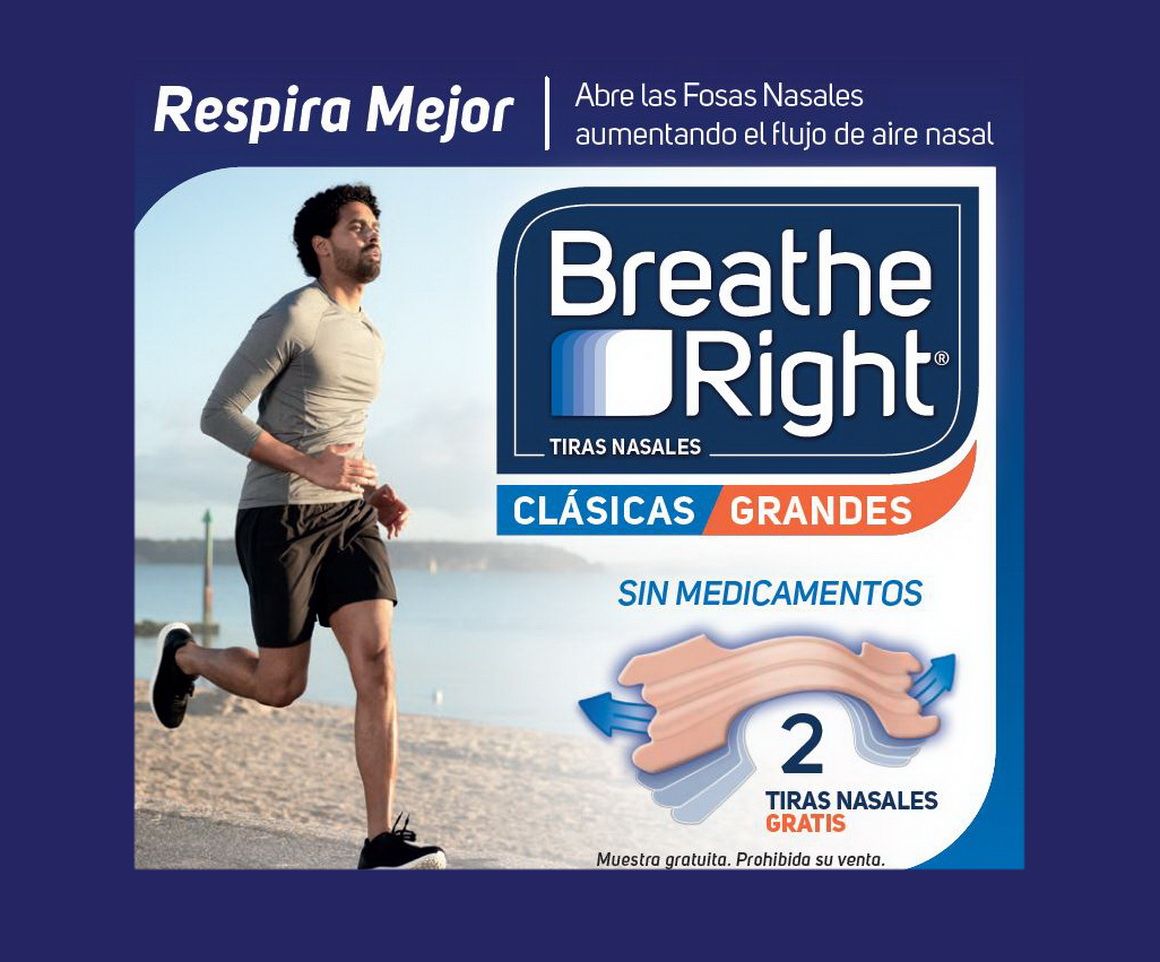 Respira mejor con Breathe Right