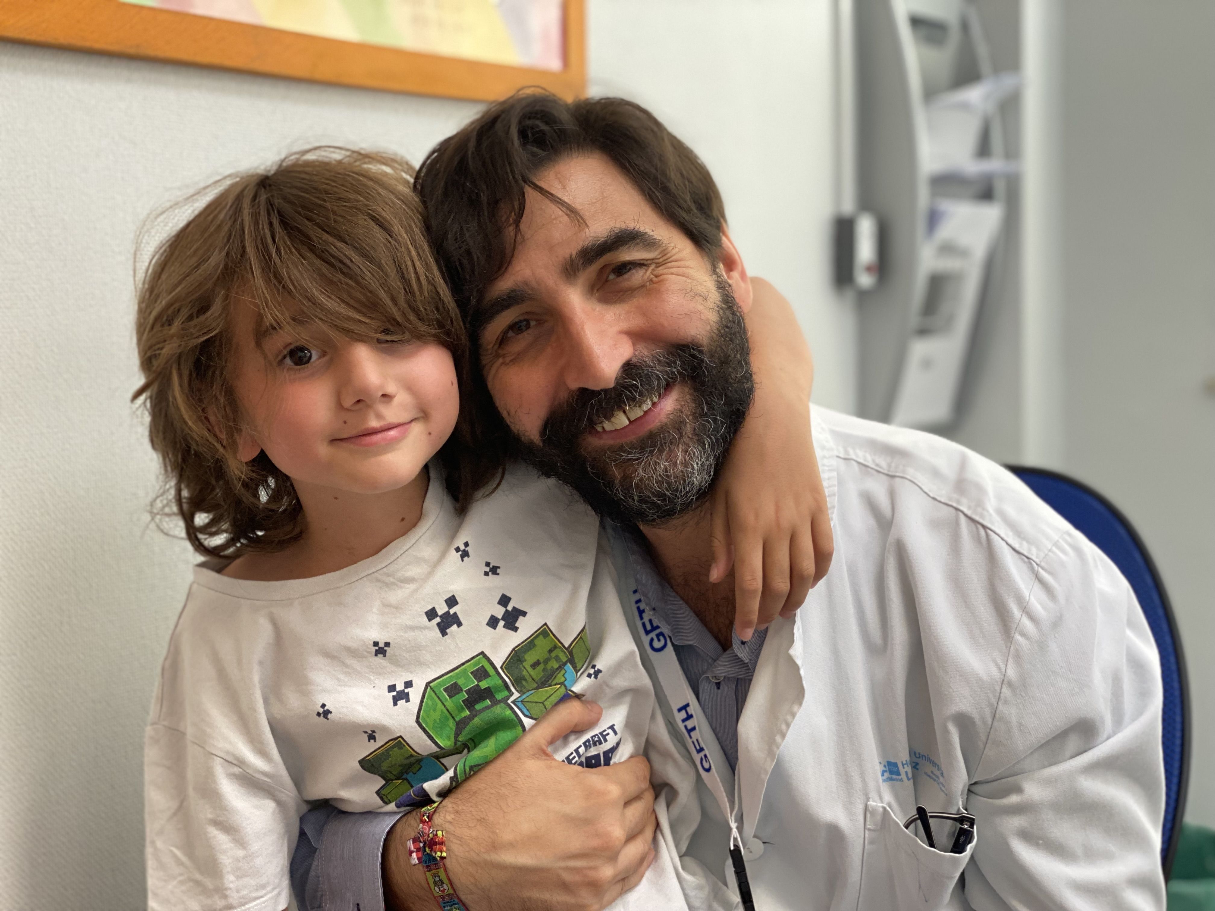 Mateo y Antonio - Carrera Médula para Mateo