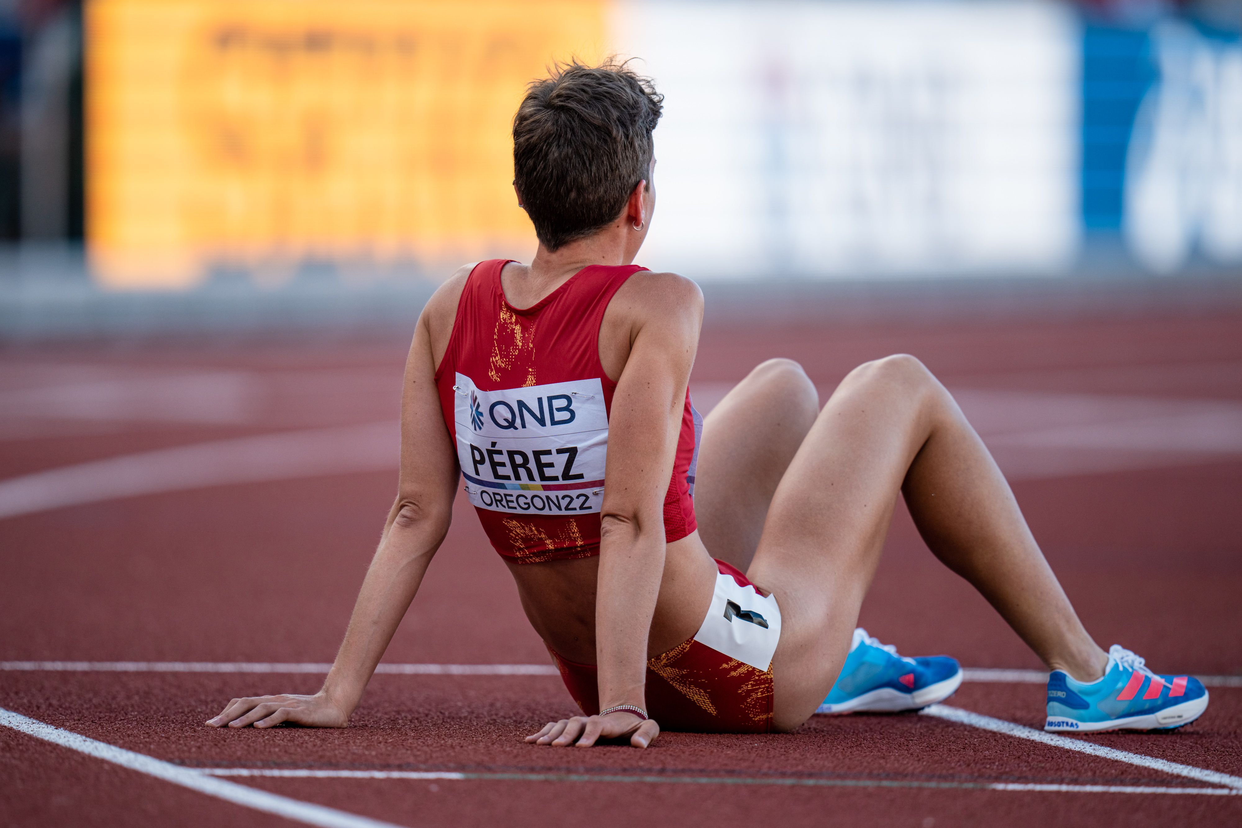 Marta Pérez en el Campeonato del Mundo de Oregón, donde fue finalista. SPORTMEDIA. Marta Pérez en el Campeonato del Mundo de Oregón, donde fue finalista. SPORTMEDIA.