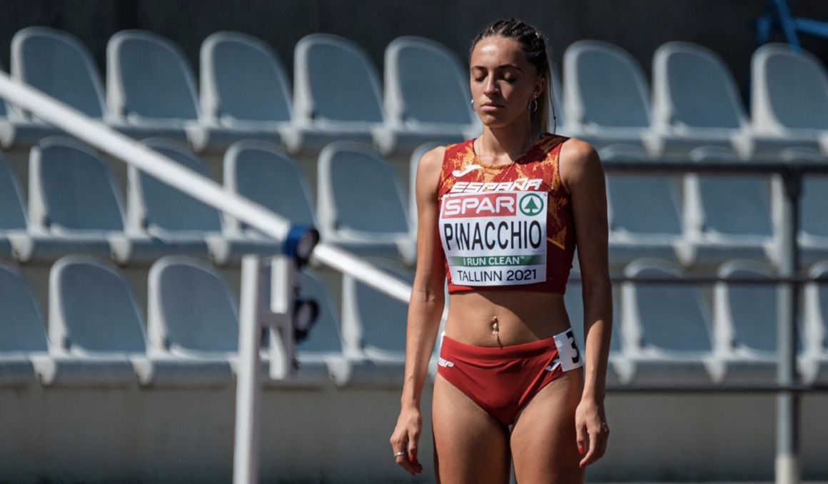 La atleta española Lucía Pinacchio debuta con la absoluta en el Campeonato de Europa de Múnich. SPORTMEDIA.