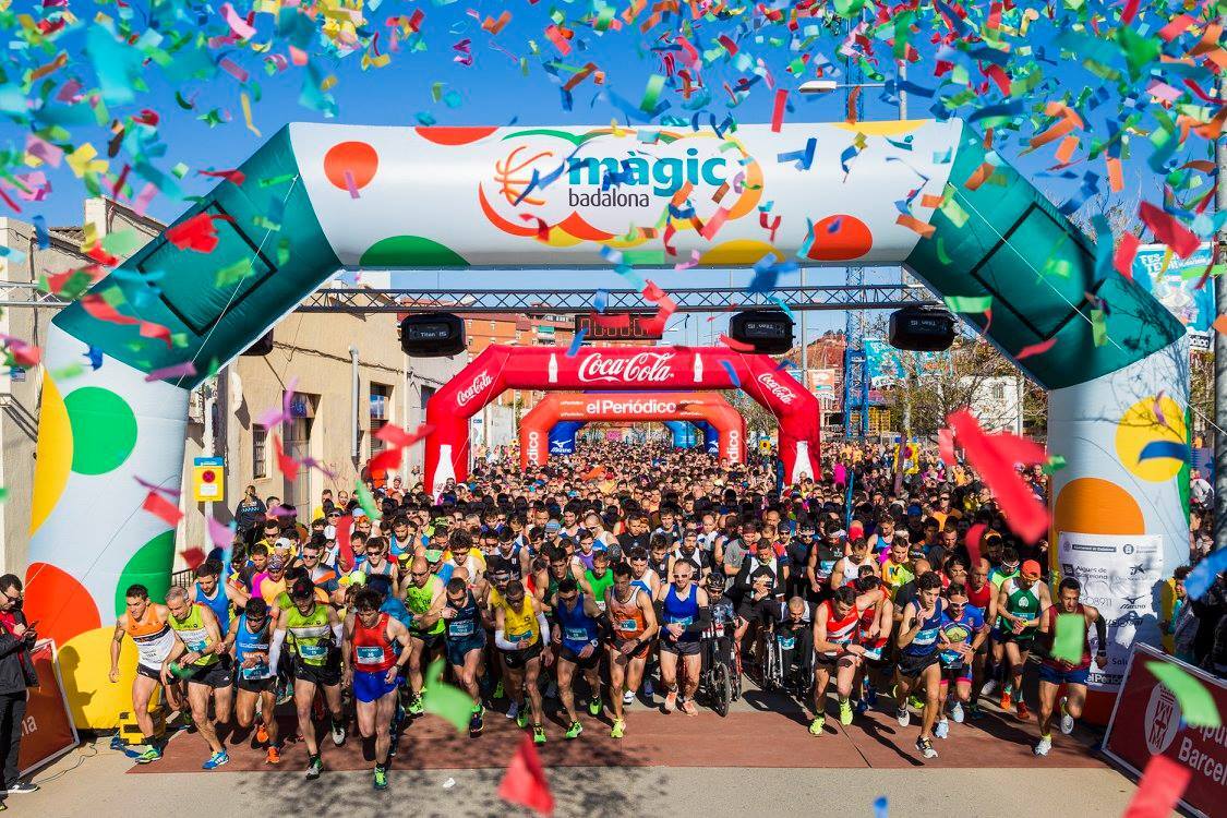 Imagen de la salida de la Mágic BDN Running