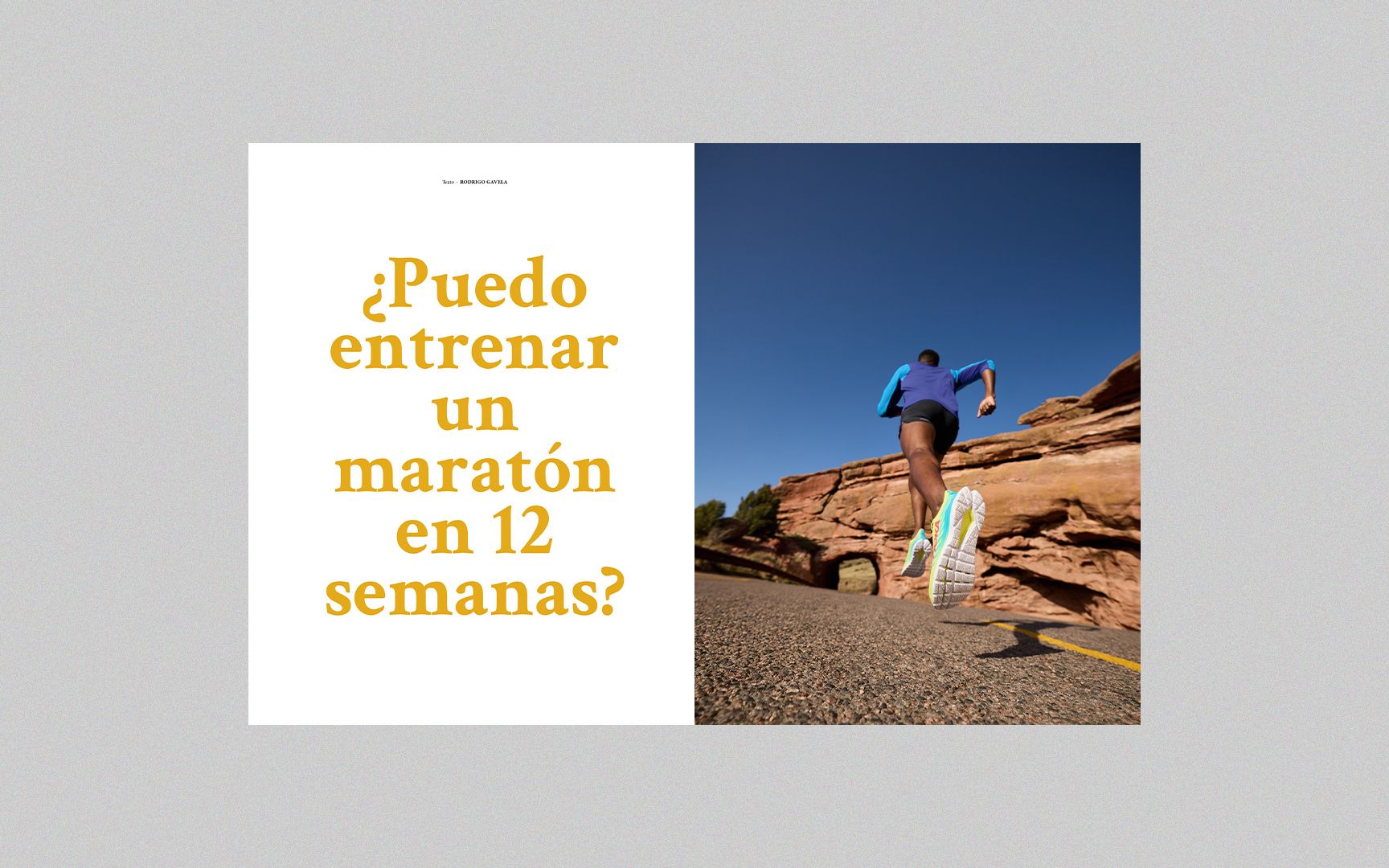 La gran pregunta. ¿Puedo correr un maratón en 12 semanas?