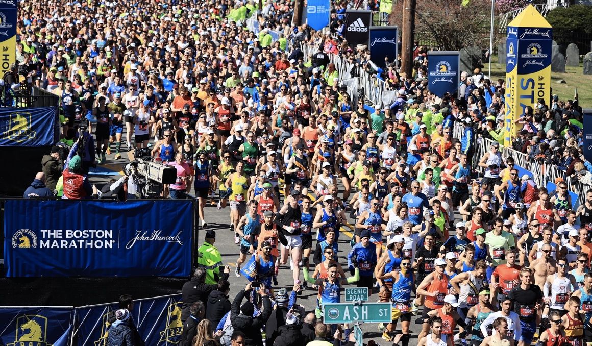 Una imagen del Maratón de Boston, que incluirá categoría de atletas no binarios. BAA.