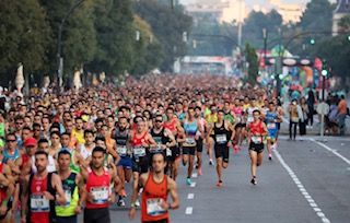 En 2024 la salida del 10K Valencia será mucho más escalonada. ORGANIZACIÓN.