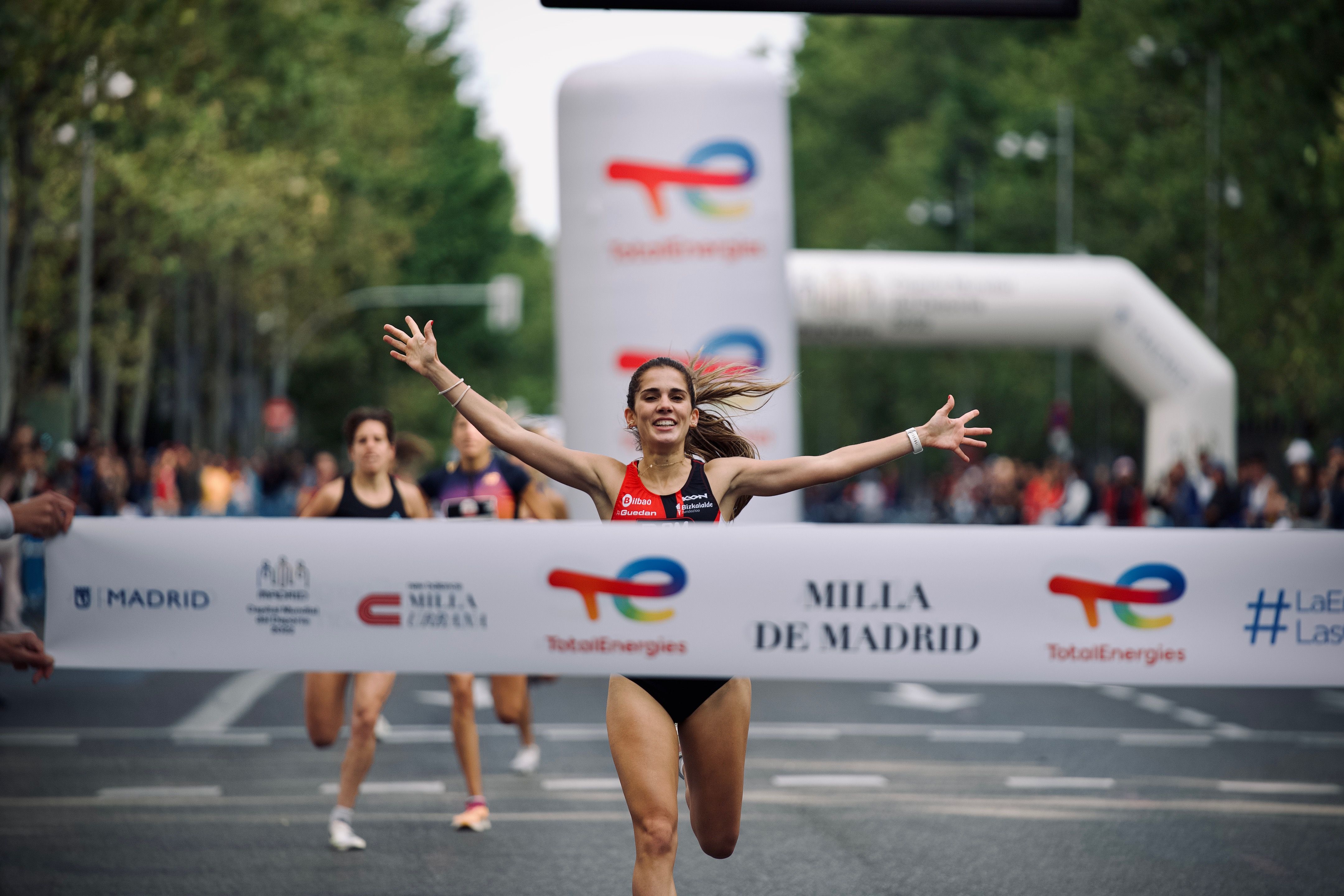 Marta García se impuso en la TotalEnergies Milla de Madrid. VSMPHOTOEVENTS