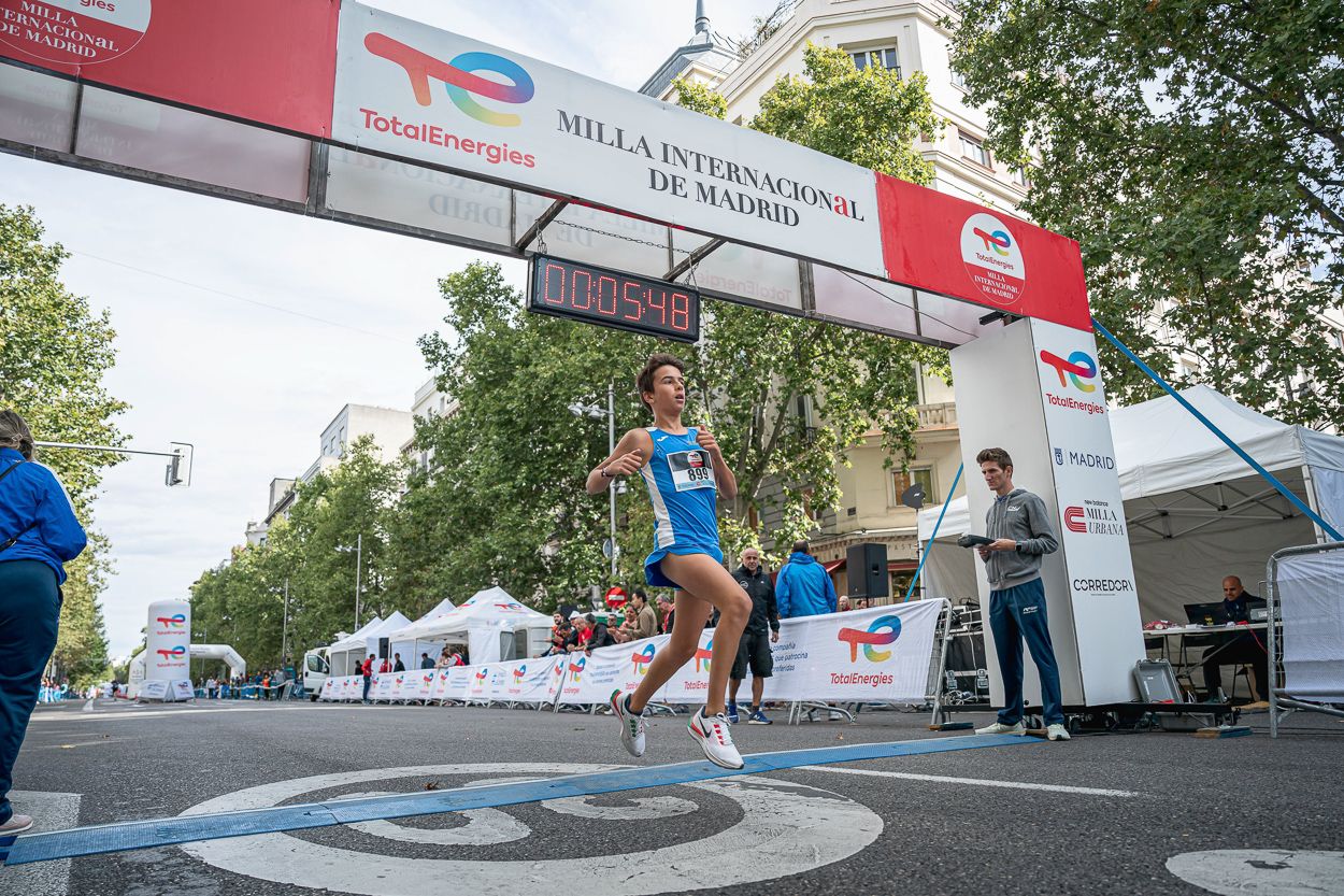 Las mejores imágenes de las carreras populares de la TotalEnergies Milla de Madrid. @vsmphotoevents 00234 2
