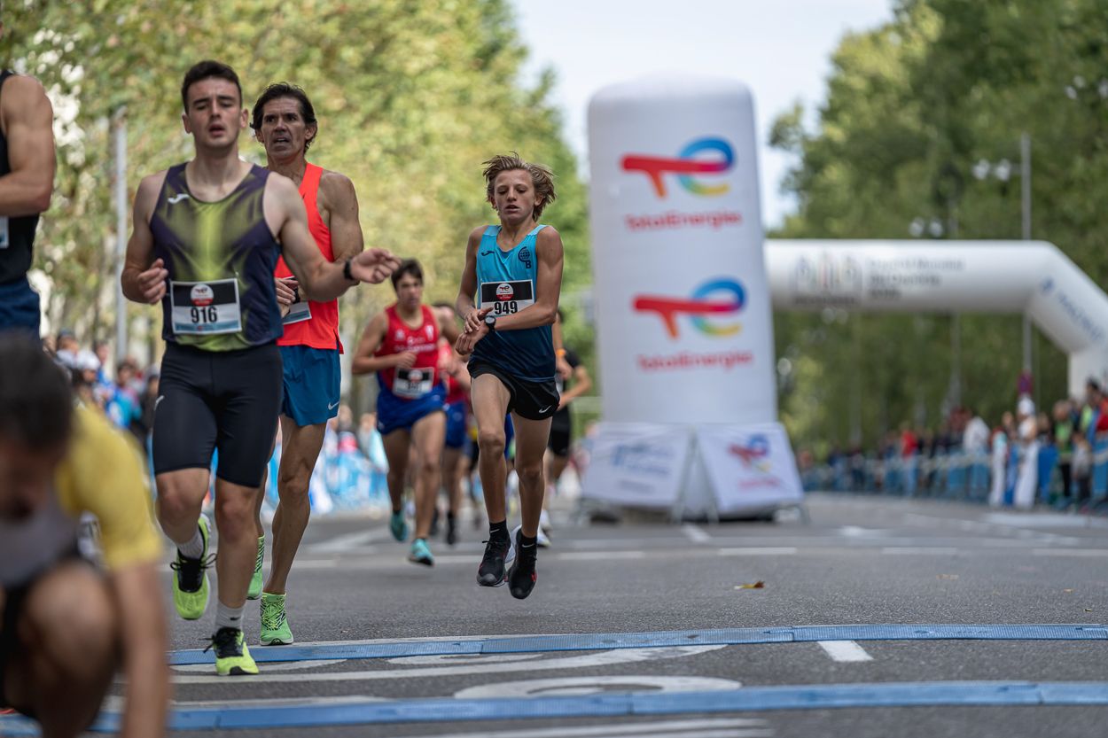 Las mejores imágenes de las carreras populares de la TotalEnergies Milla de Madrid. @vsmphotoevents 07034 2