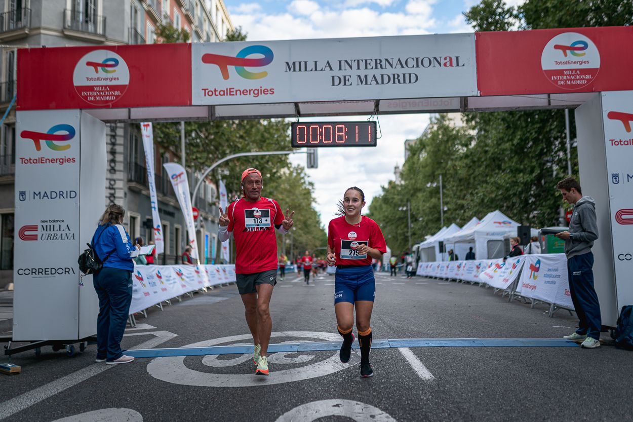 Las mejores imágenes de las carreras populares de la TotalEnergies Milla de Madrid. @vsmphotoevents 09013 2