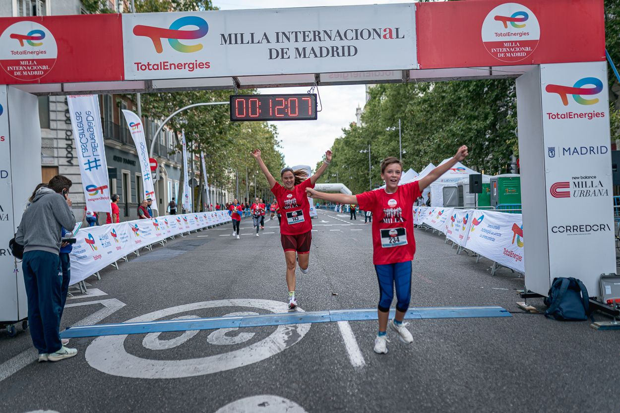 Las mejores imágenes de las carreras populares de la TotalEnergies Milla de Madrid. @vsmphotoevents 09081 2