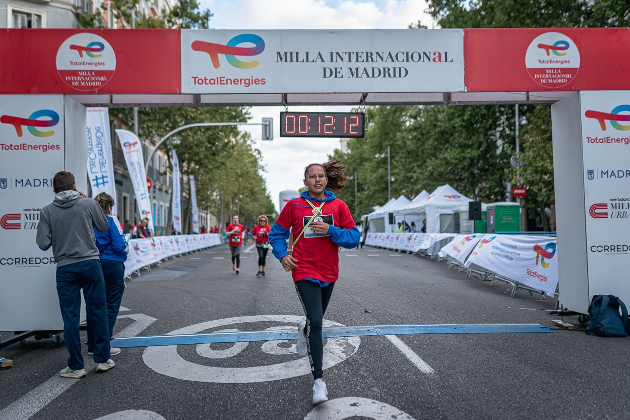 Las mejores imágenes de las carreras populares de la TotalEnergies Milla de Madrid. @vsmphotoevents 09082 2
