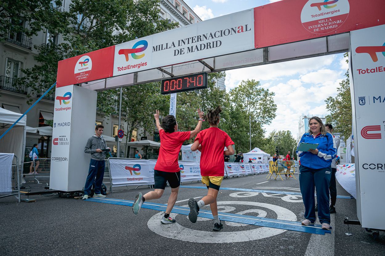 Las mejores imágenes de las carreras populares de la TotalEnergies Milla de Madrid. @vsmphotoevents 09427 2