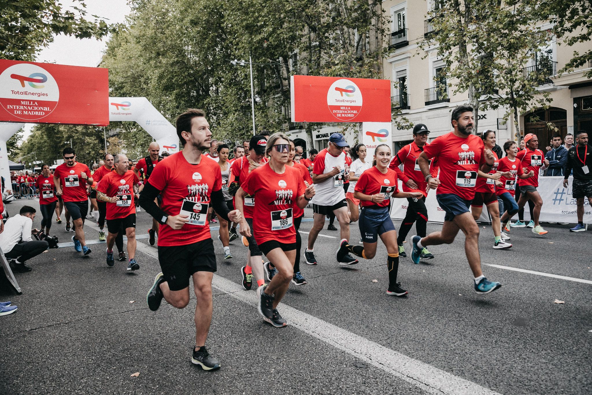 Las mejores imágenes de las carreras populares de la TotalEnergies Milla de Madrid. Latemilente 3