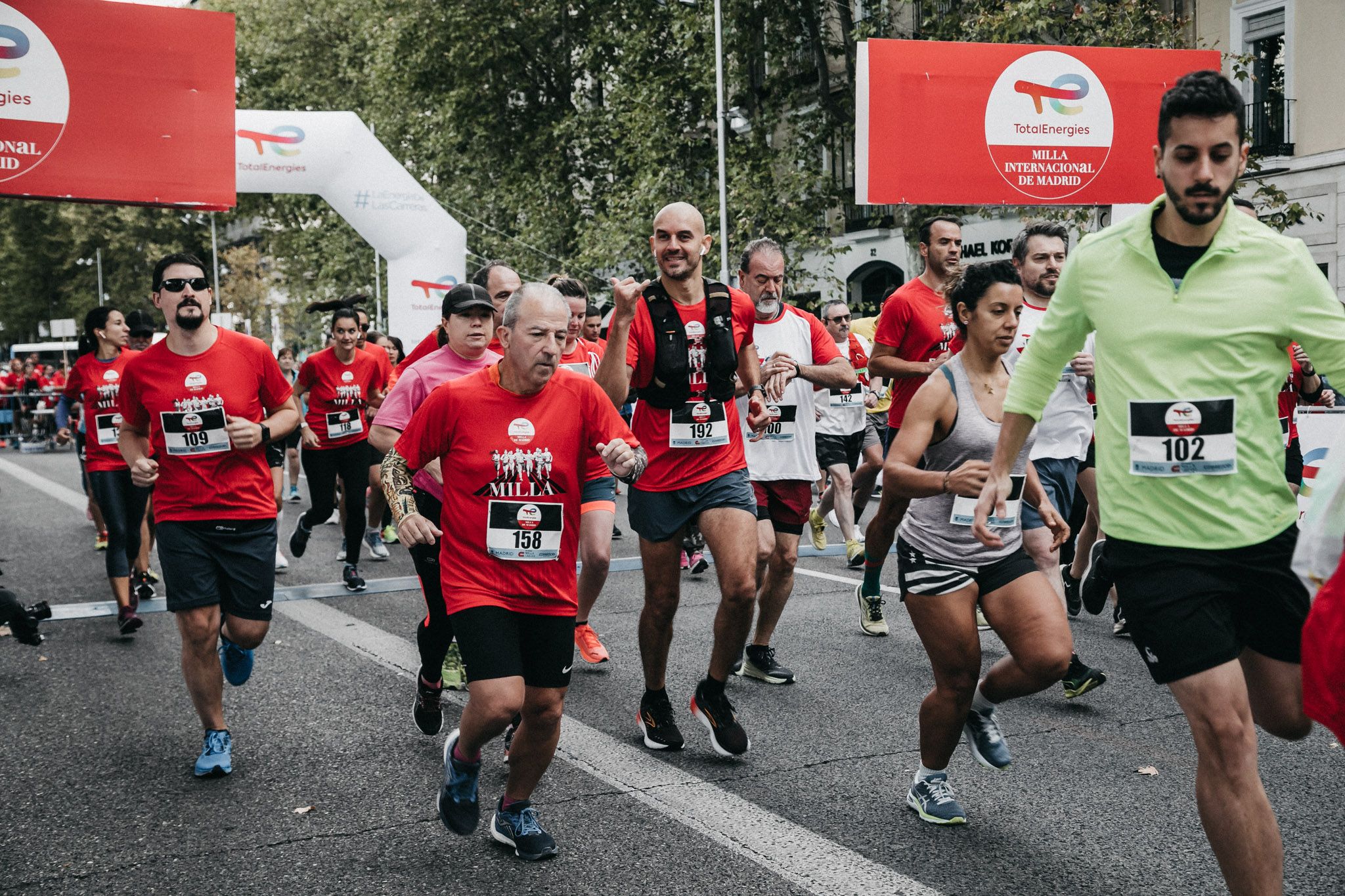Las mejores imágenes de las carreras populares de la TotalEnergies Milla de Madrid. Latemilente 4