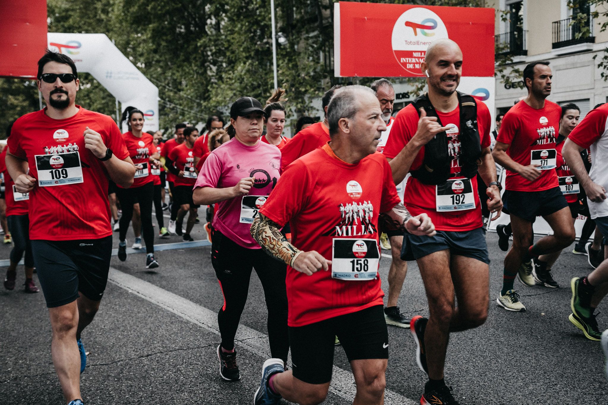 Las mejores imágenes de las carreras populares de la TotalEnergies Milla de Madrid. Latemilente 5