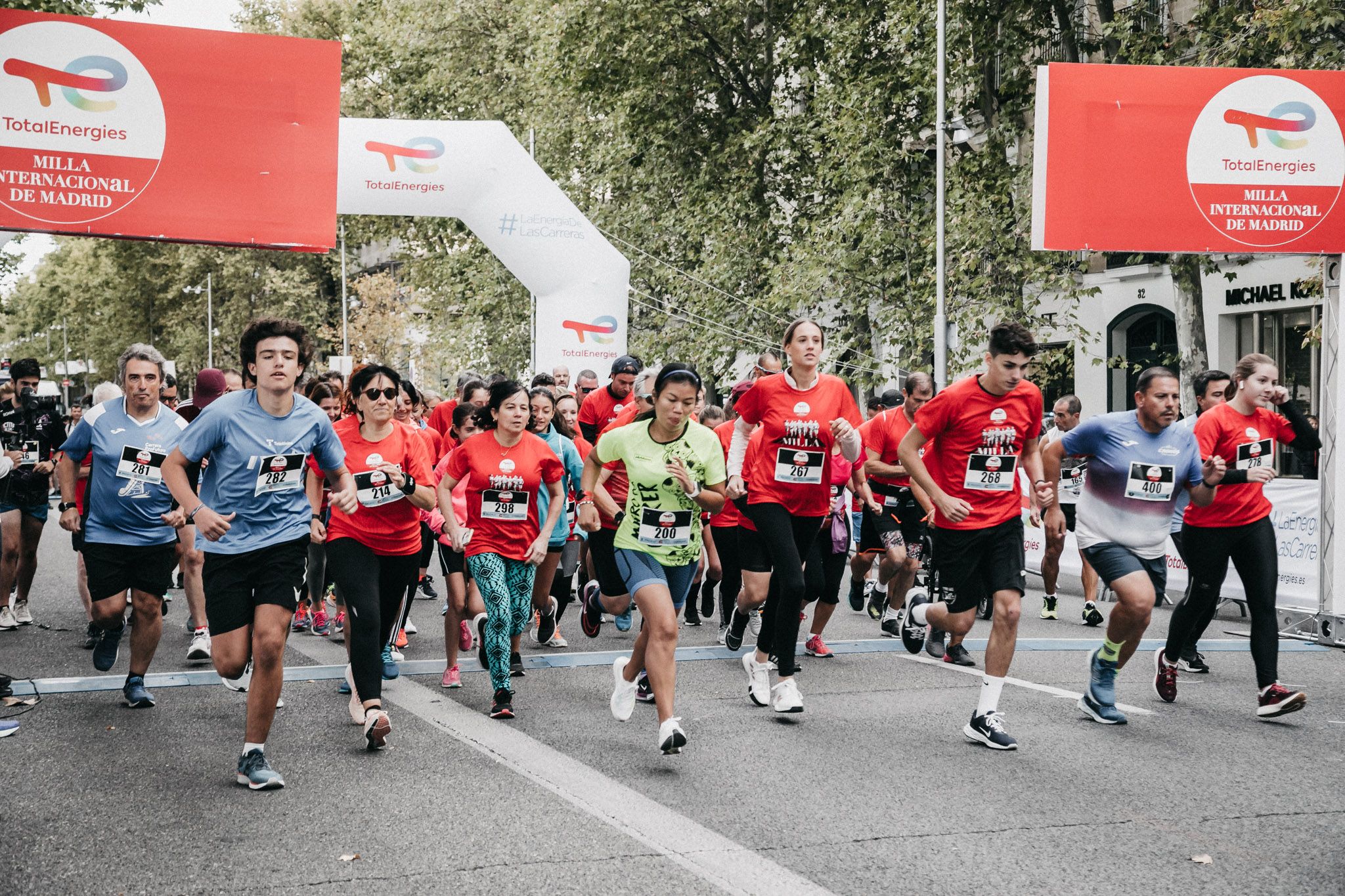 Las mejores imágenes de las carreras populares de la TotalEnergies Milla de Madrid. Latemilente 12