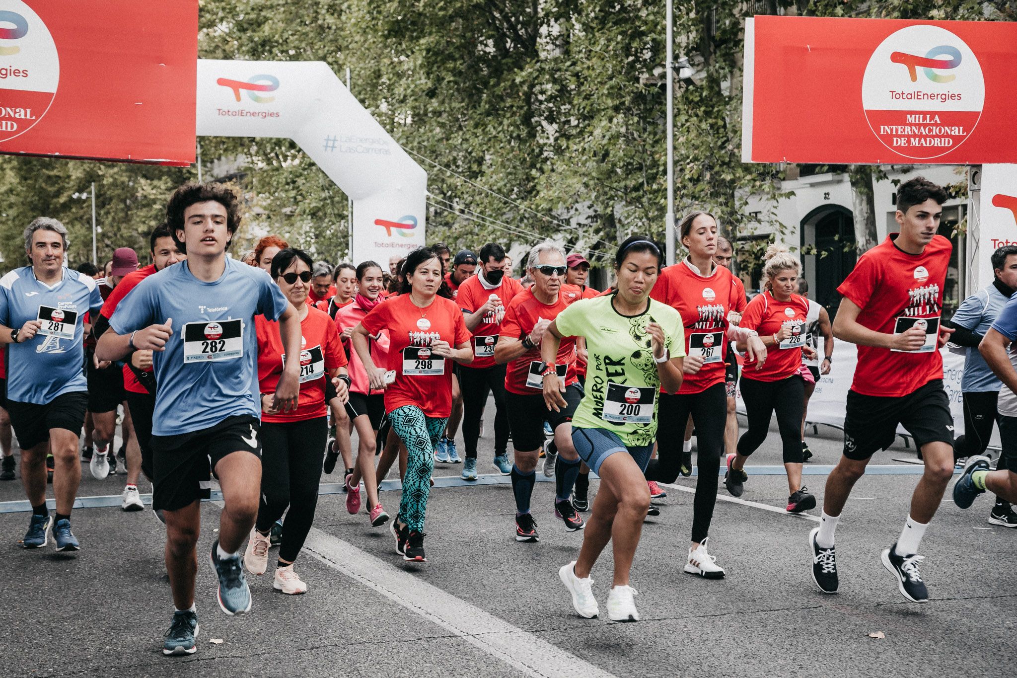 Las mejores imágenes de las carreras populares de la TotalEnergies Milla de Madrid. Latemilente 15