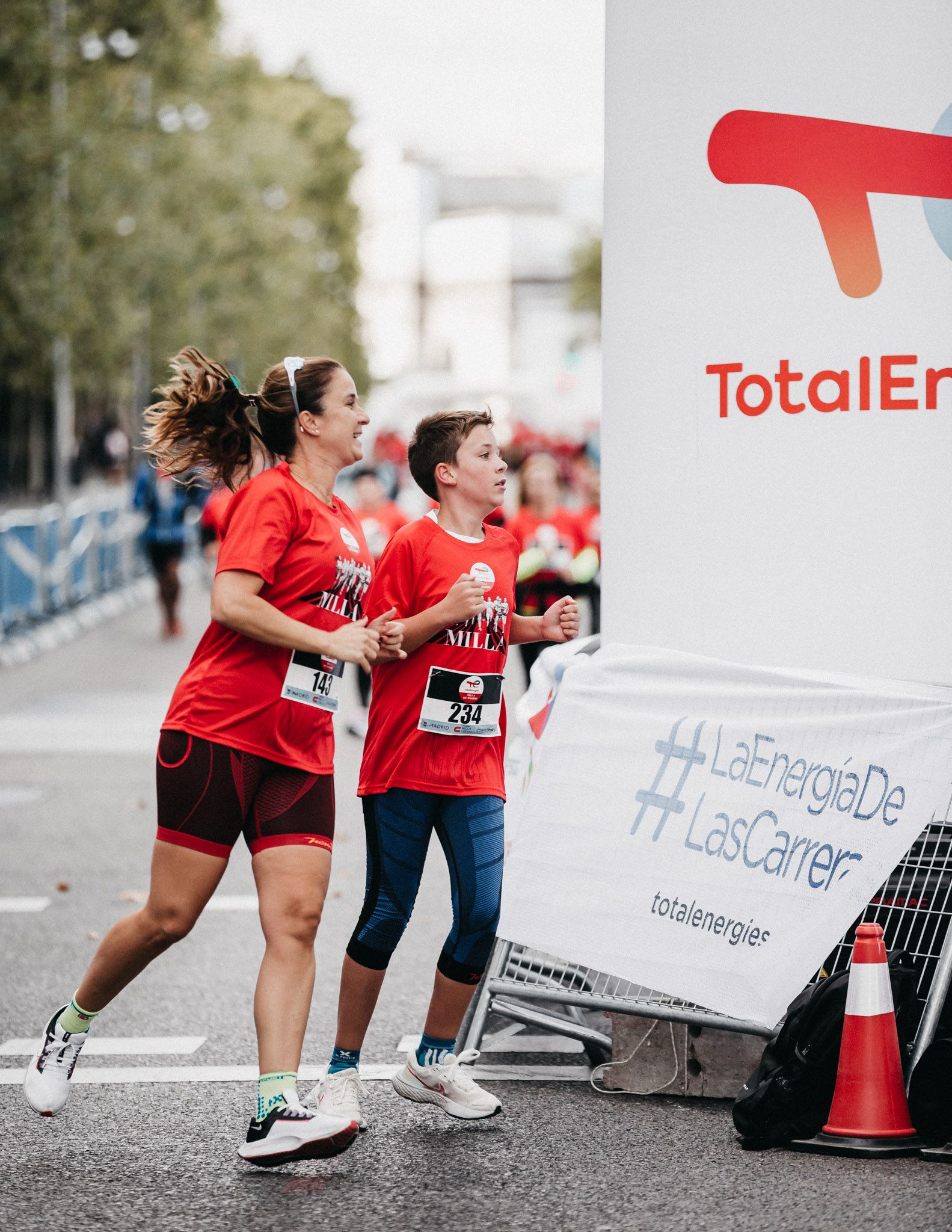 Las mejores imágenes de las carreras populares de la TotalEnergies Milla de Madrid. Latemilente 31