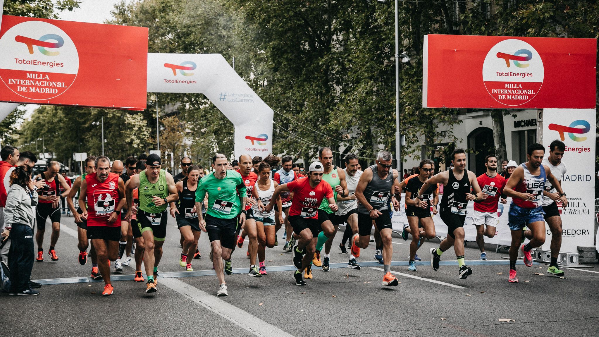 Las mejores imágenes de las carreras populares de la TotalEnergies Milla de Madrid. Latemilente 338