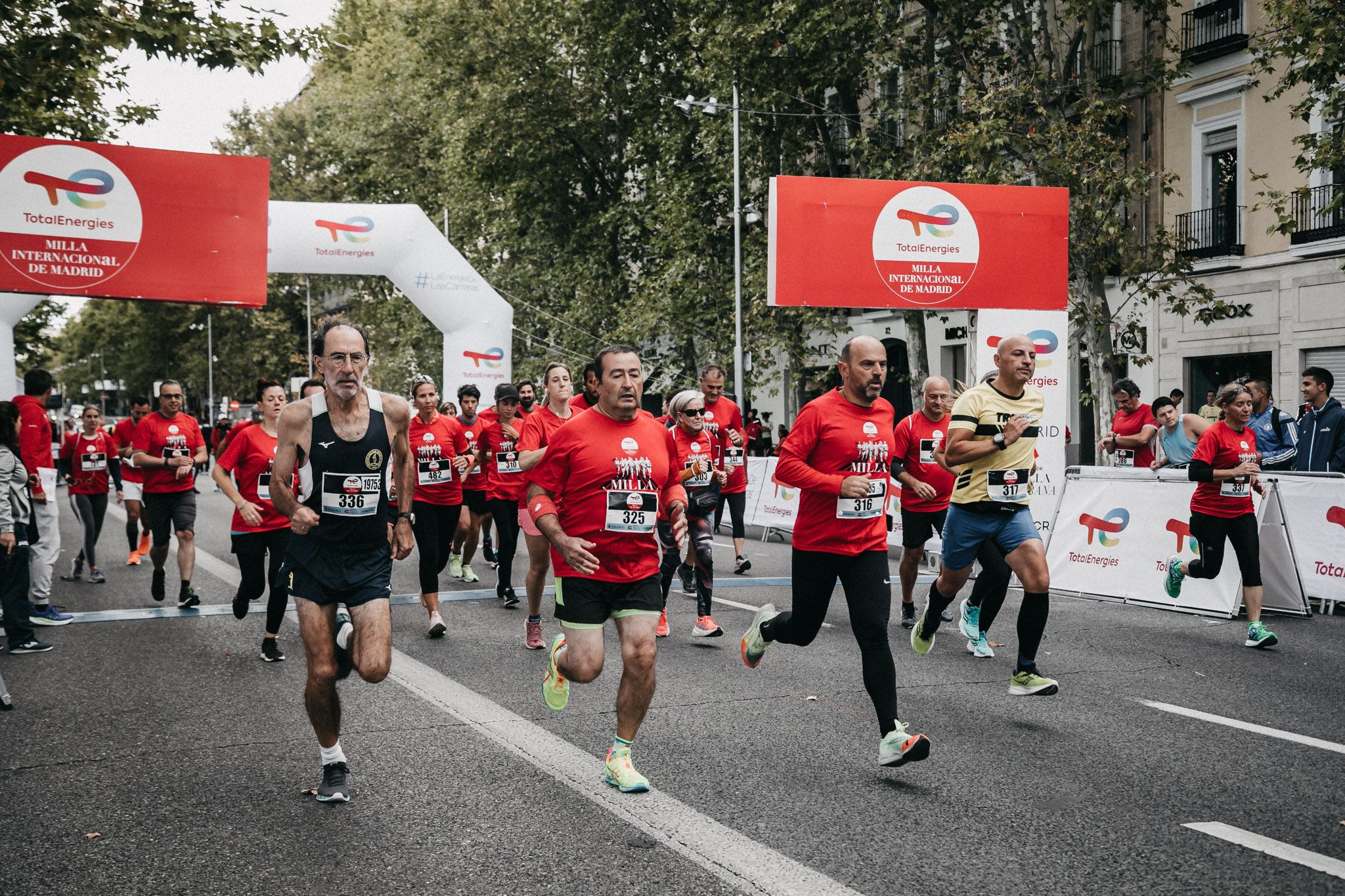 Las mejores imágenes de las carreras populares de la TotalEnergies Milla de Madrid. Latemilente 72
