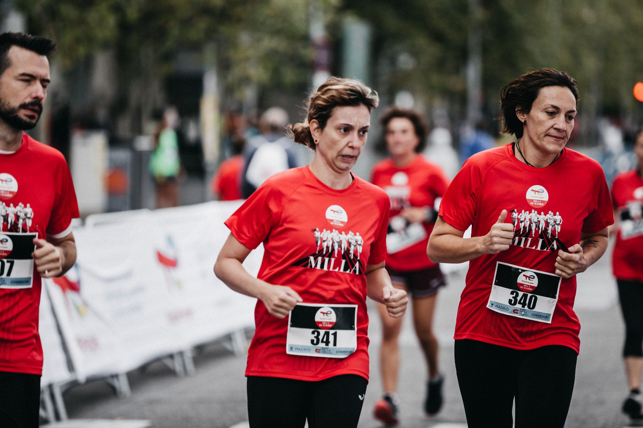 Las mejores imágenes de las carreras populares de la TotalEnergies Milla de Madrid. Latemilente 83