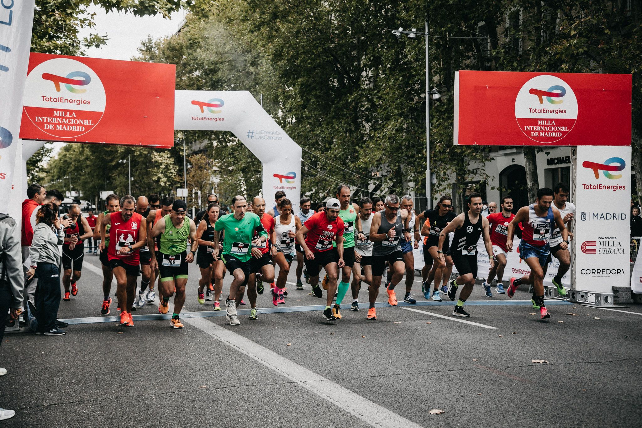 Las mejores imágenes de las carreras populares de la TotalEnergies Milla de Madrid. Latemilente 337