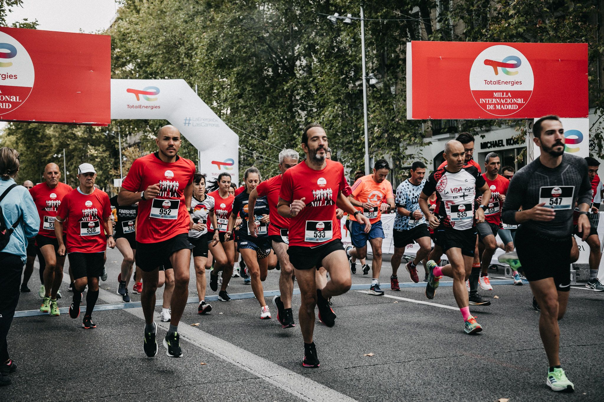 Las mejores imágenes de las carreras populares de la TotalEnergies Milla de Madrid. Latemilente 190