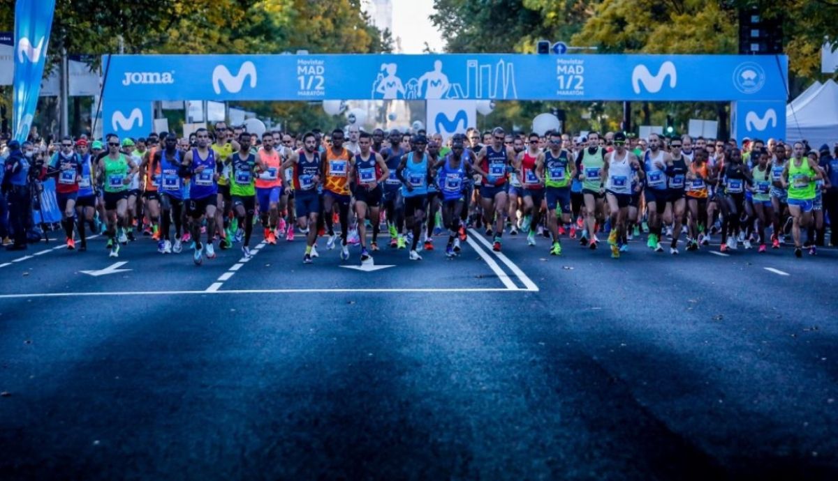 Salida del Movistar Madrid Medio Maratón