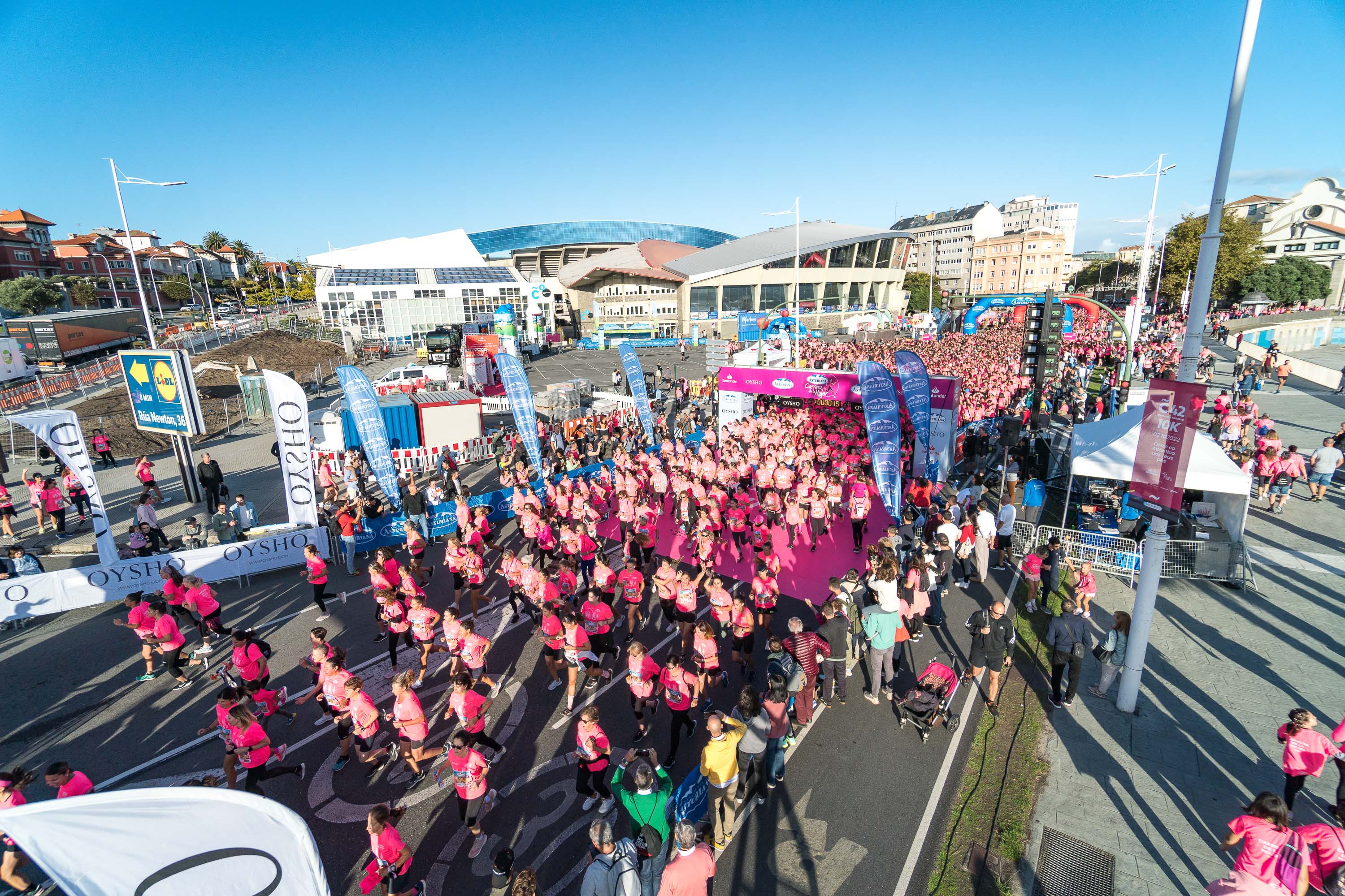 Las mejores fotos de la Carrera de la Mujer Central Lechera Asturiana de A Coruña. 71