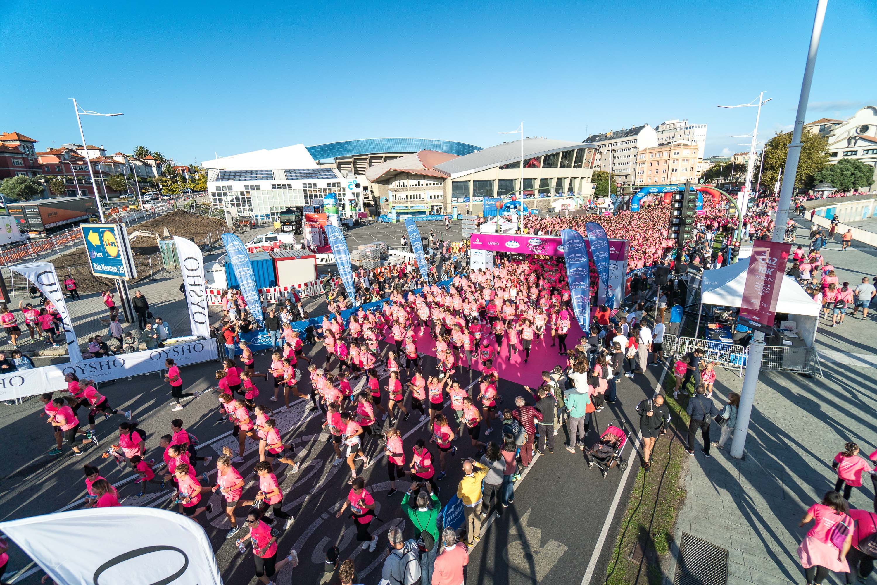 Las mejores fotos de la Carrera de la Mujer Central Lechera Asturiana de A Coruña. 72