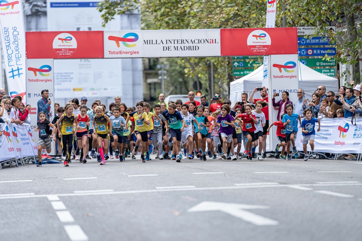 Las mejores fotos de la TotalEnergies Milla de Madrid. @vsmphotoevents 07545 2