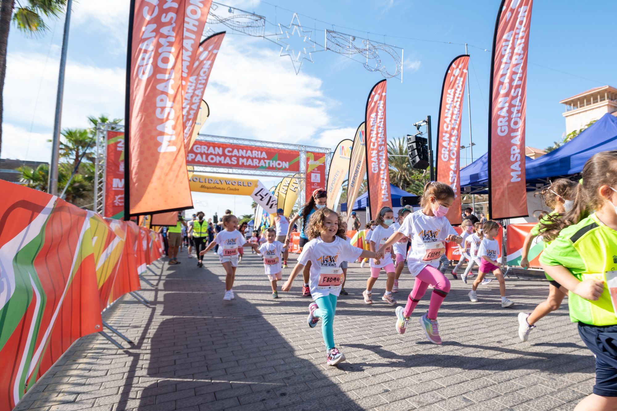 Holiday World Kids Race se celebrará el 19 de noviembre, la víspera del Gran Canaria Maspalomas Marathon