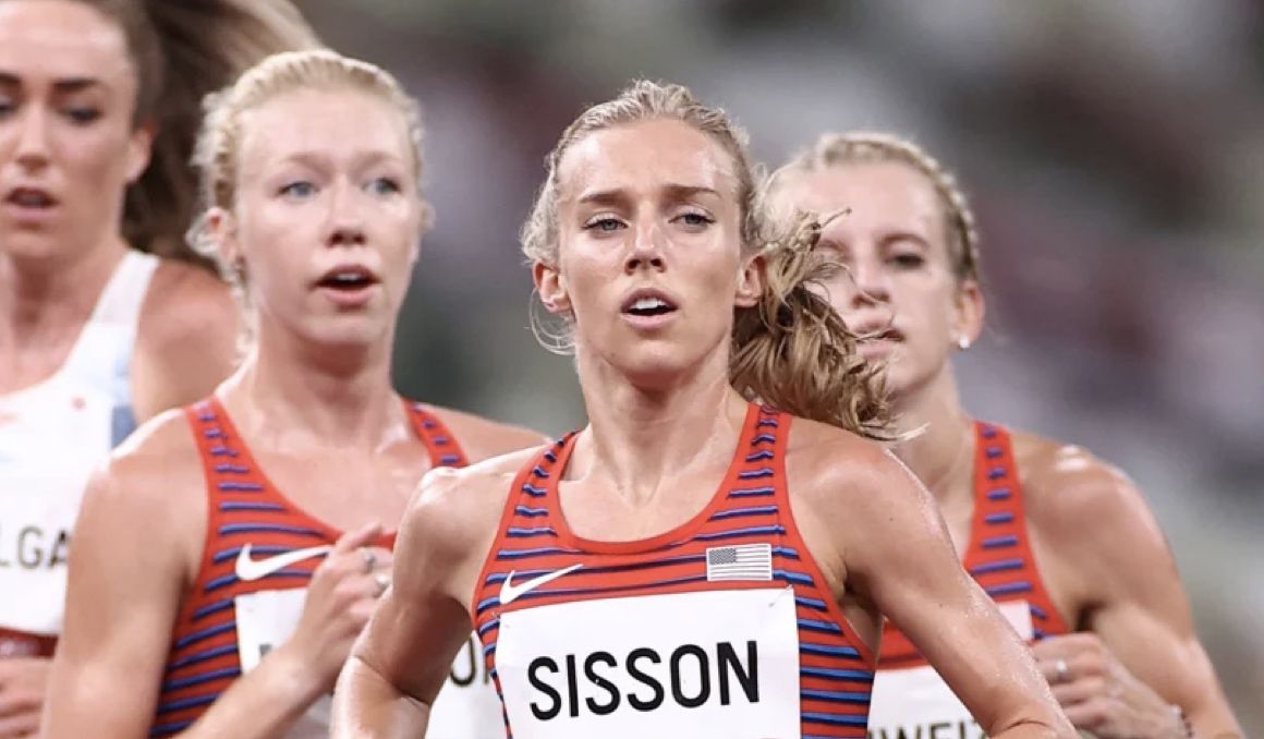 Emily Sisson estará en el Maratón de Chicago buscando bajar de 2h20. NBC.
