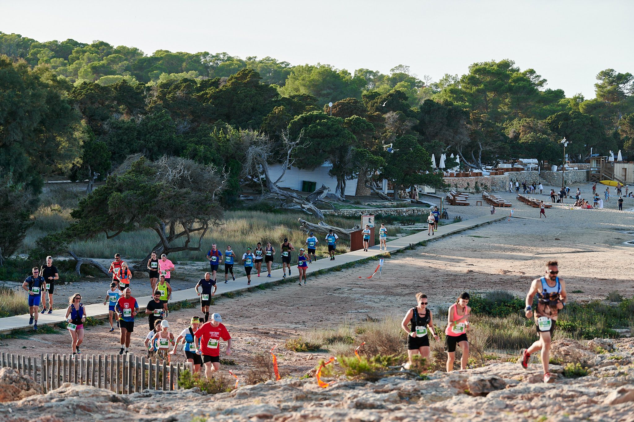 La Ibiza Trail Maratón arrancó el sábado 15 de octubre. JON IZETA.