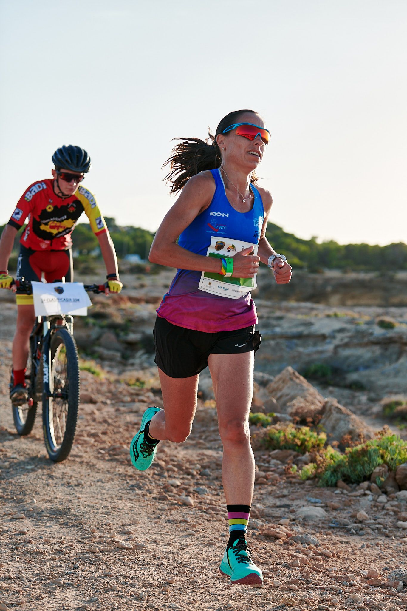 La que fuera campeona de España de maratón se impuso en la versión Light de Ibiza Trail Maratón. JON IZETA