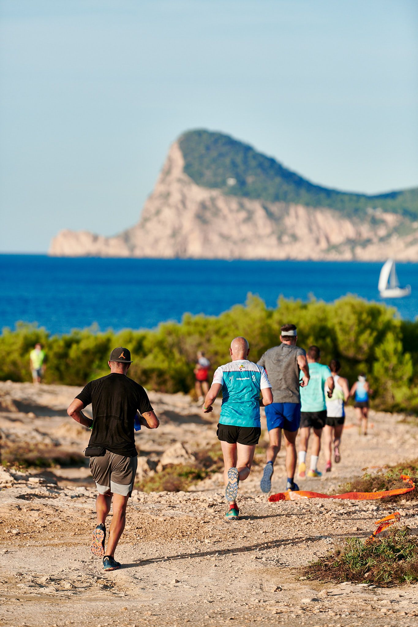 ¿Lo mejor de Ibiza Trail Maratón? Probablemente los paisajes. JON IZETA ¿Lo mejor de Ibiza Trail Maratón? Probablemente los paisajes. JON IZETA