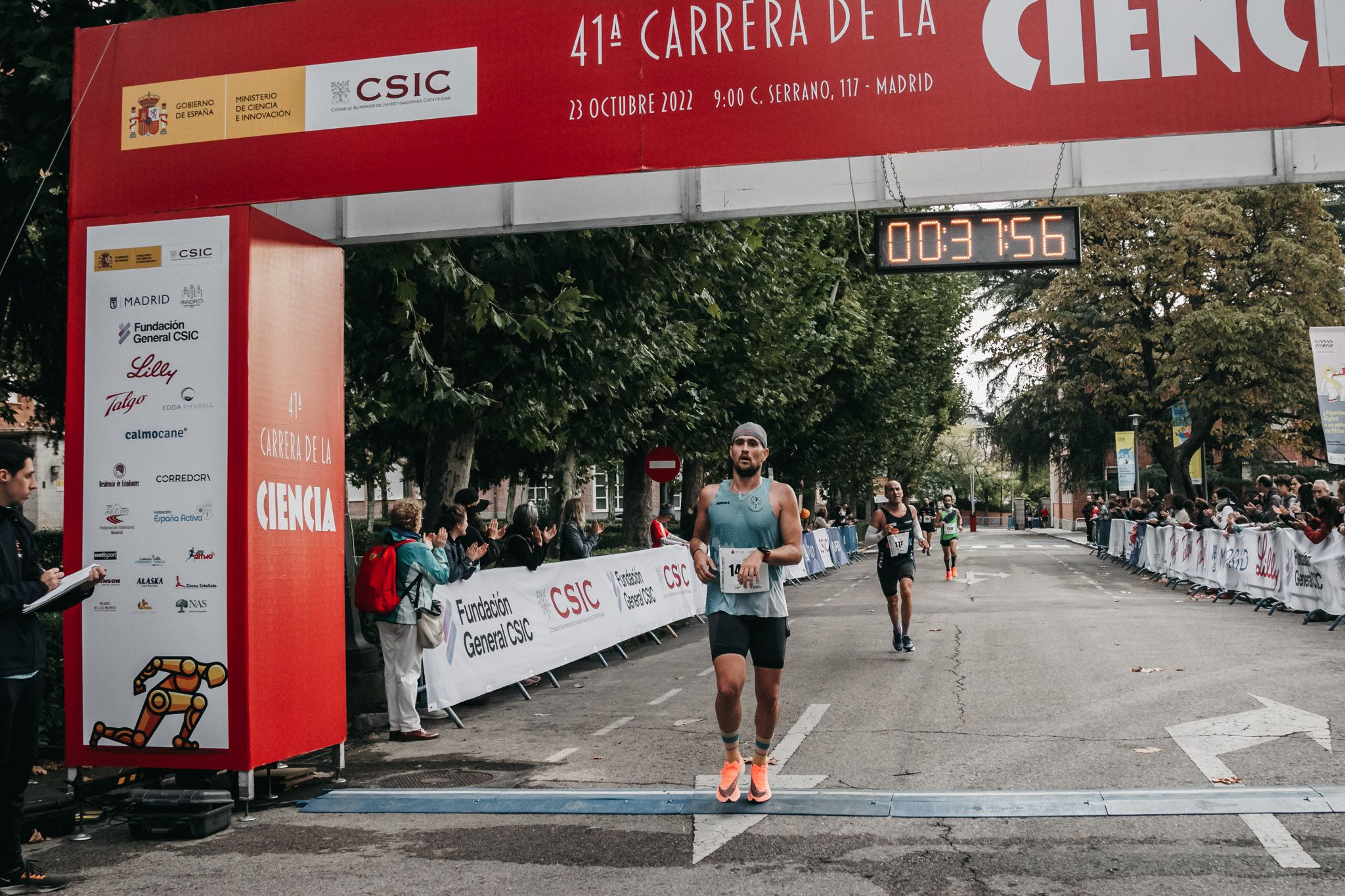 Todas las fotos de meta de la Carrera de la Ciencia 2022. (202)