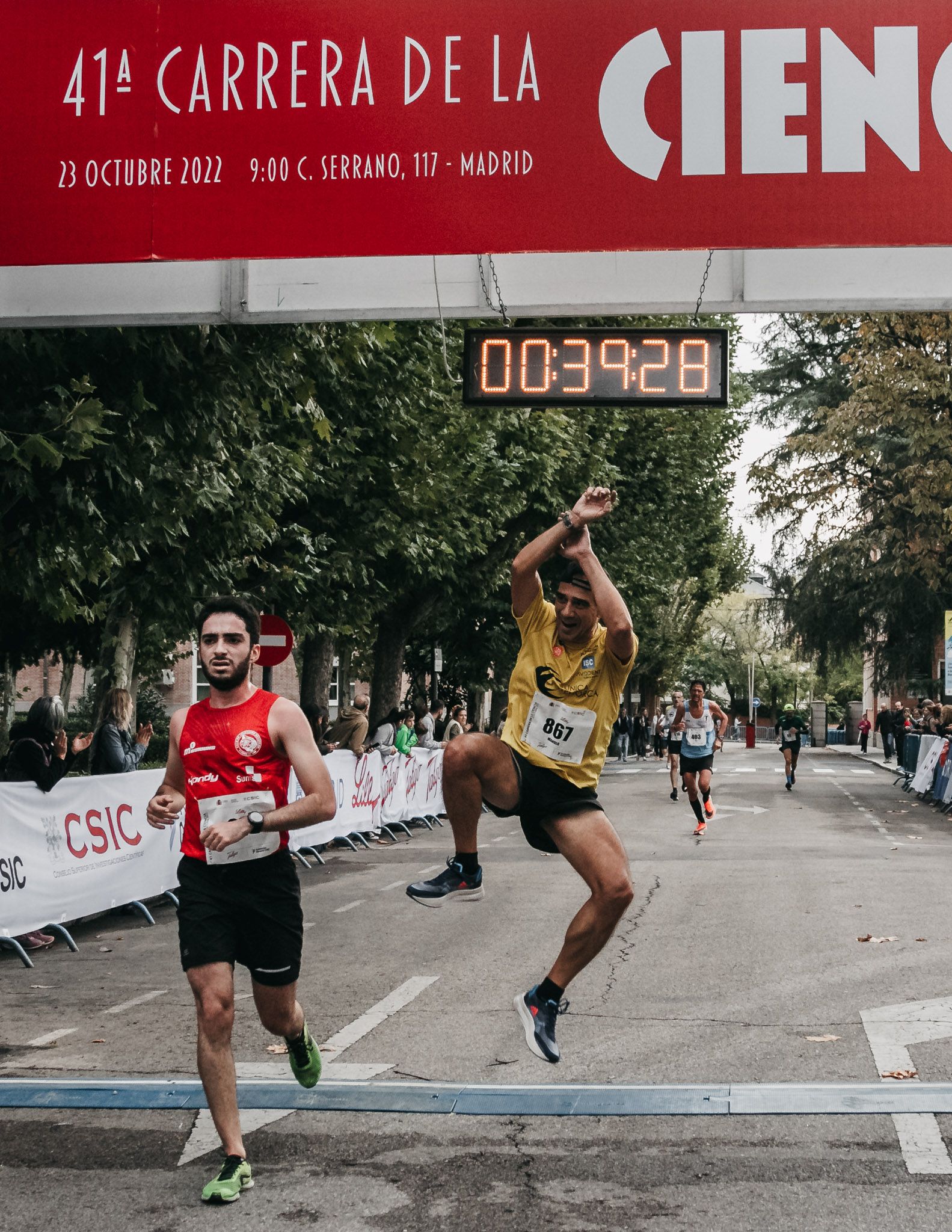 Todas las fotos de meta de la Carrera de la Ciencia 2022. (247)