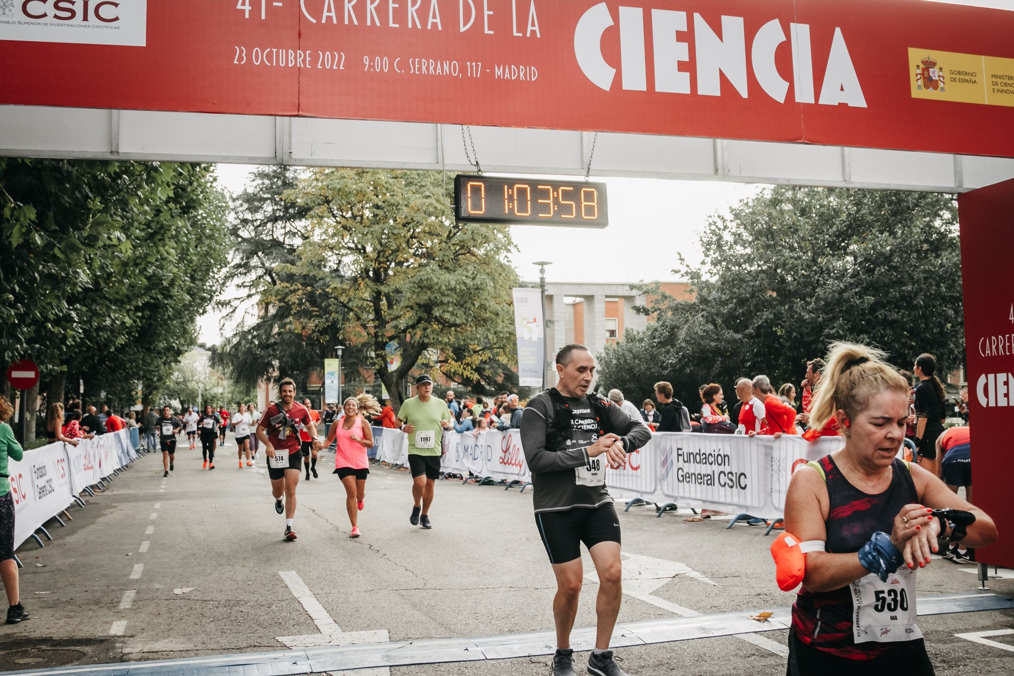 Todas las fotos de meta de la Carrera de la Ciencia 2022. (1233)