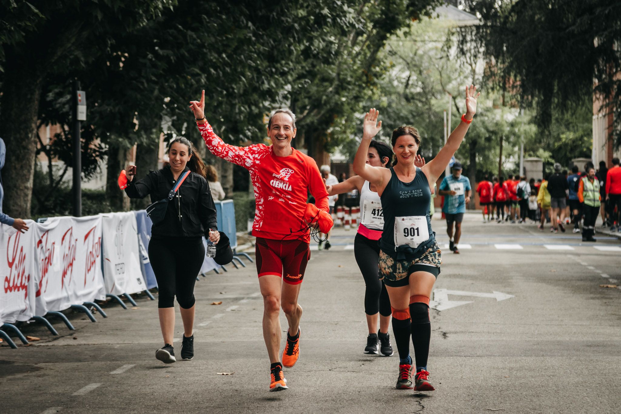 Todas las fotos de meta de la Carrera de la Ciencia 2022.