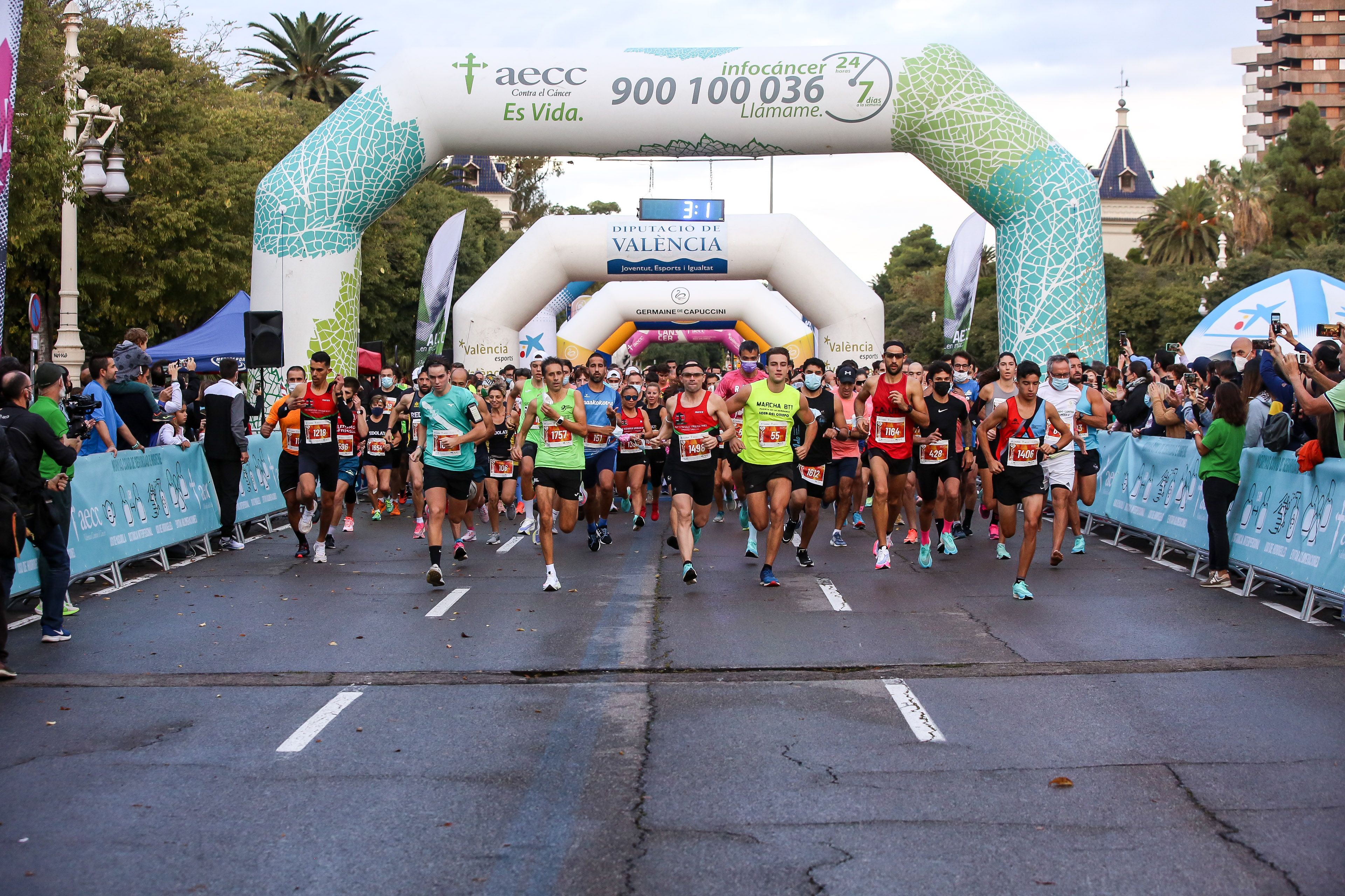 València contra el Cáncer se ha convertido en una referencia de participación popular y solidaridad dentro del universo deportivo de la Ciudad del Running.