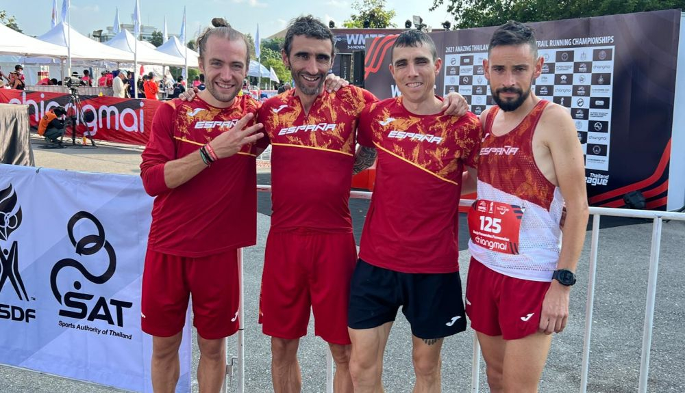 La selección española bronce en Long Trail