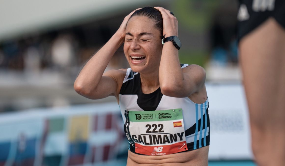Marta Galimany llegará a Budapest después de haber batido en diciembre el récord de España de maratón. SPORTMEDIA.
