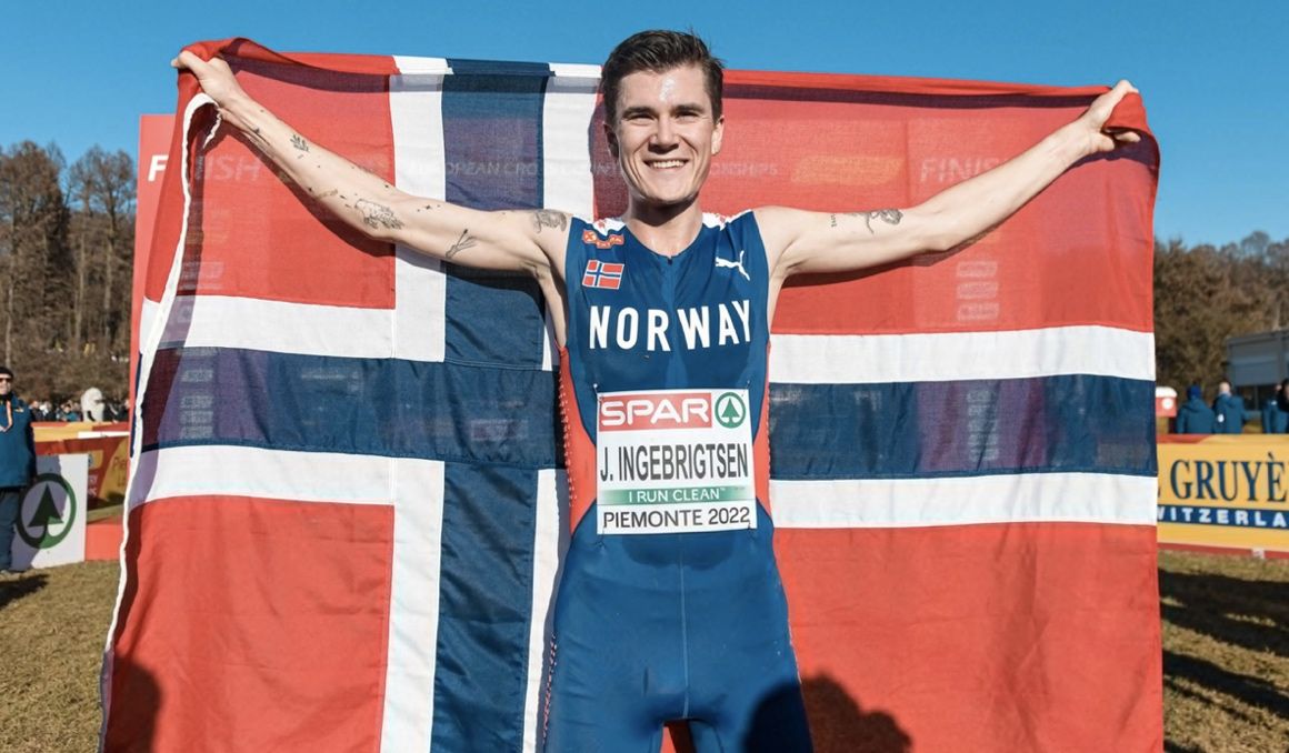 Jakob Ingebrigtsen se ha impuesto, de nuevo, en el Campeonato de Europa de Campo a Través. EUROPEAN ATHLETICS.