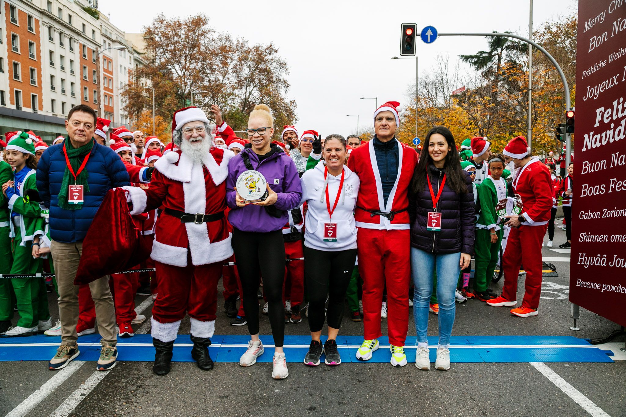Las mejores fotos de la Carrera de Papá Noel El Corte Inglés 2022