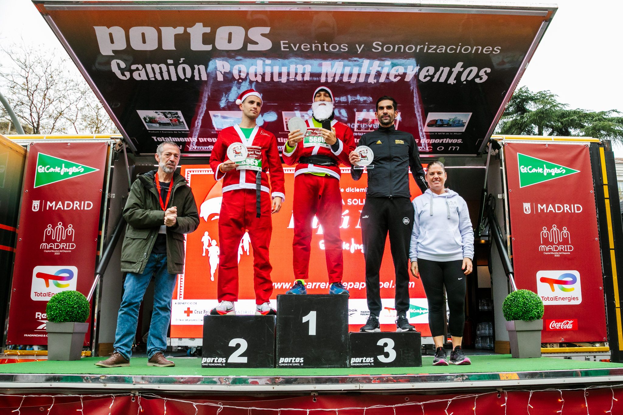Las mejores fotos de la Carrera de Papá Noel El Corte Inglés (PREMIACIÓN)