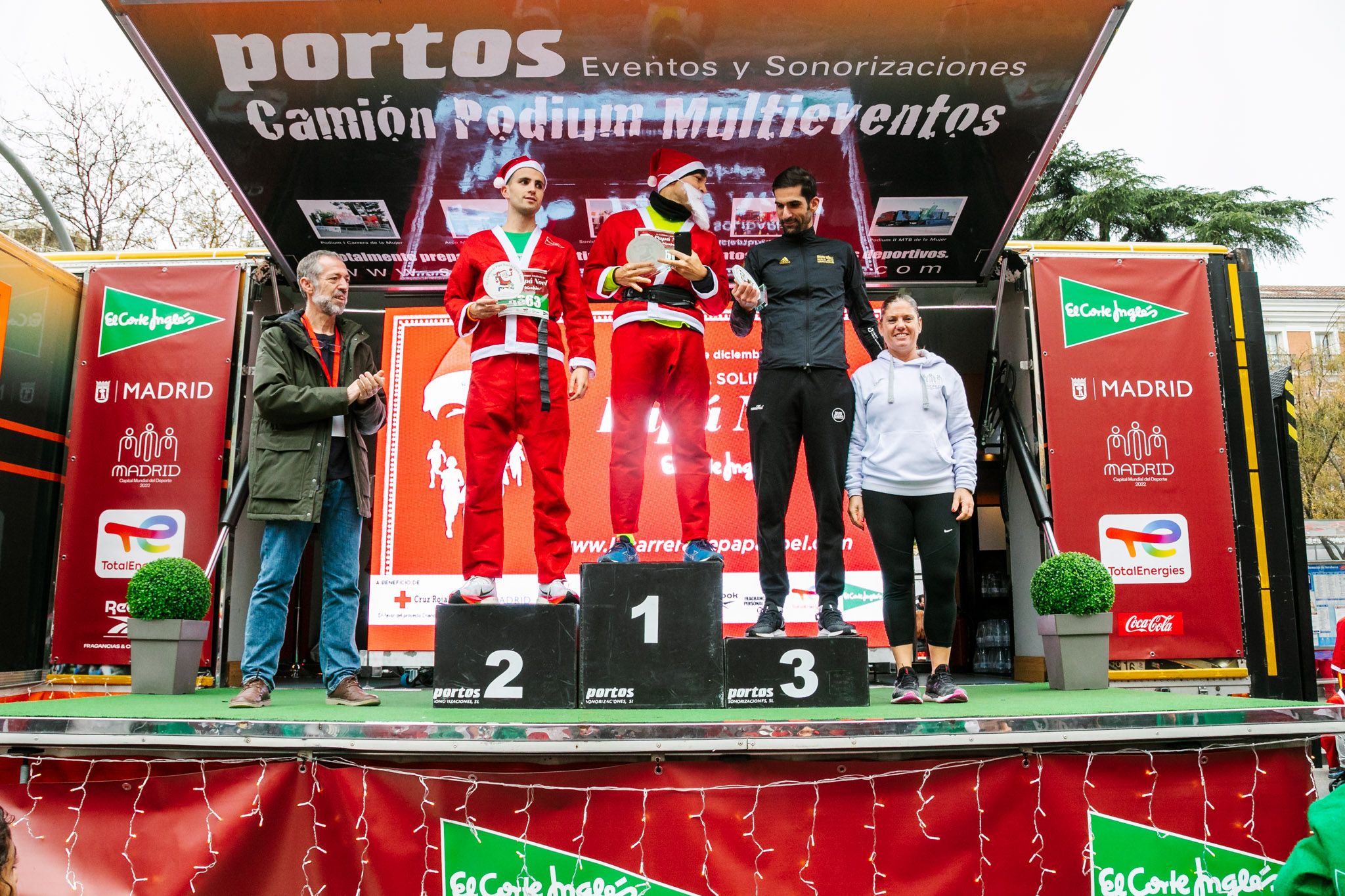Las mejores fotos de la Carrera de Papá Noel El Corte Inglés (PREMIACIÓN)