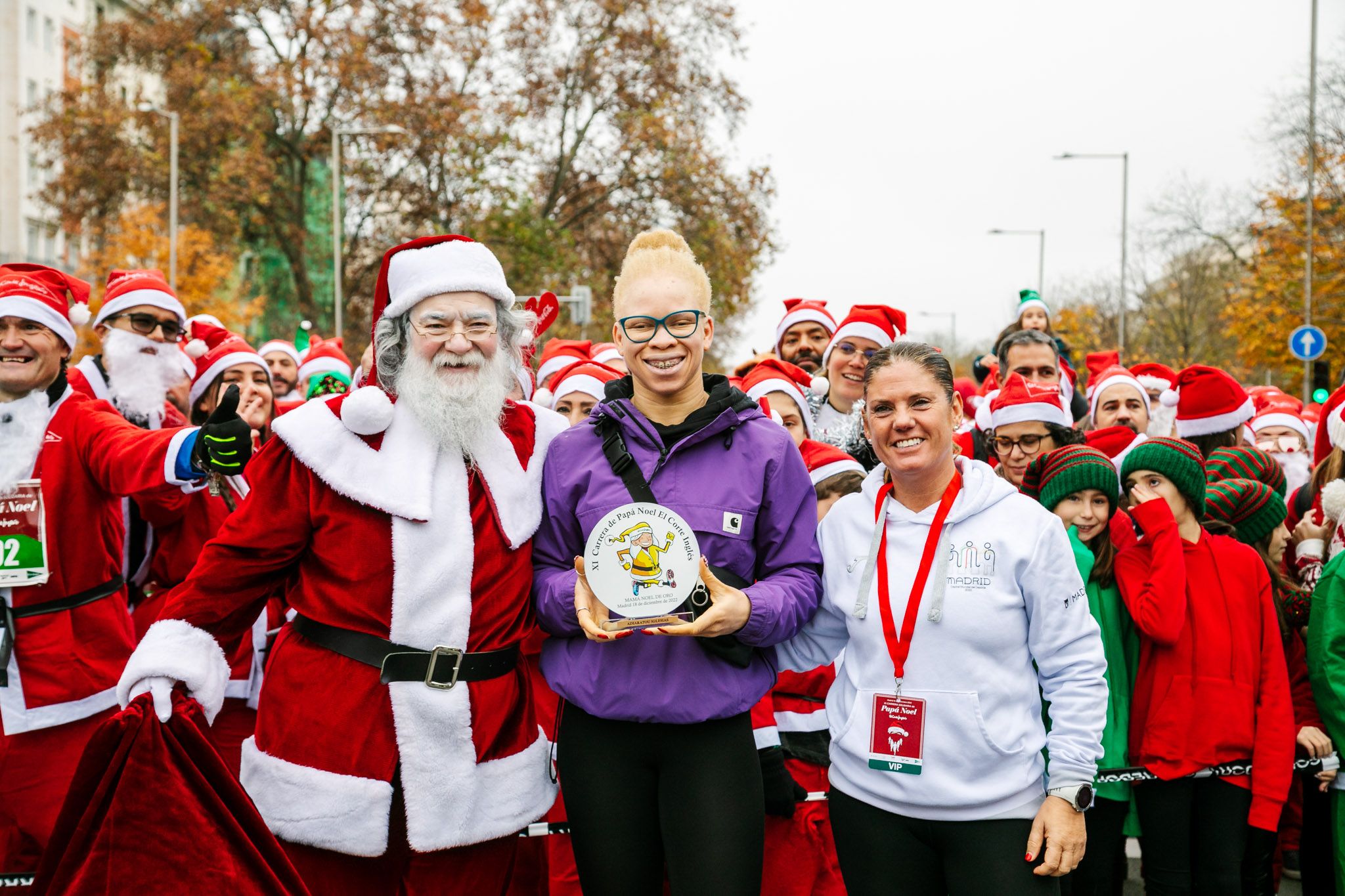 Las mejores fotos de la Carrera de Papá Noel El Corte Inglés 2022