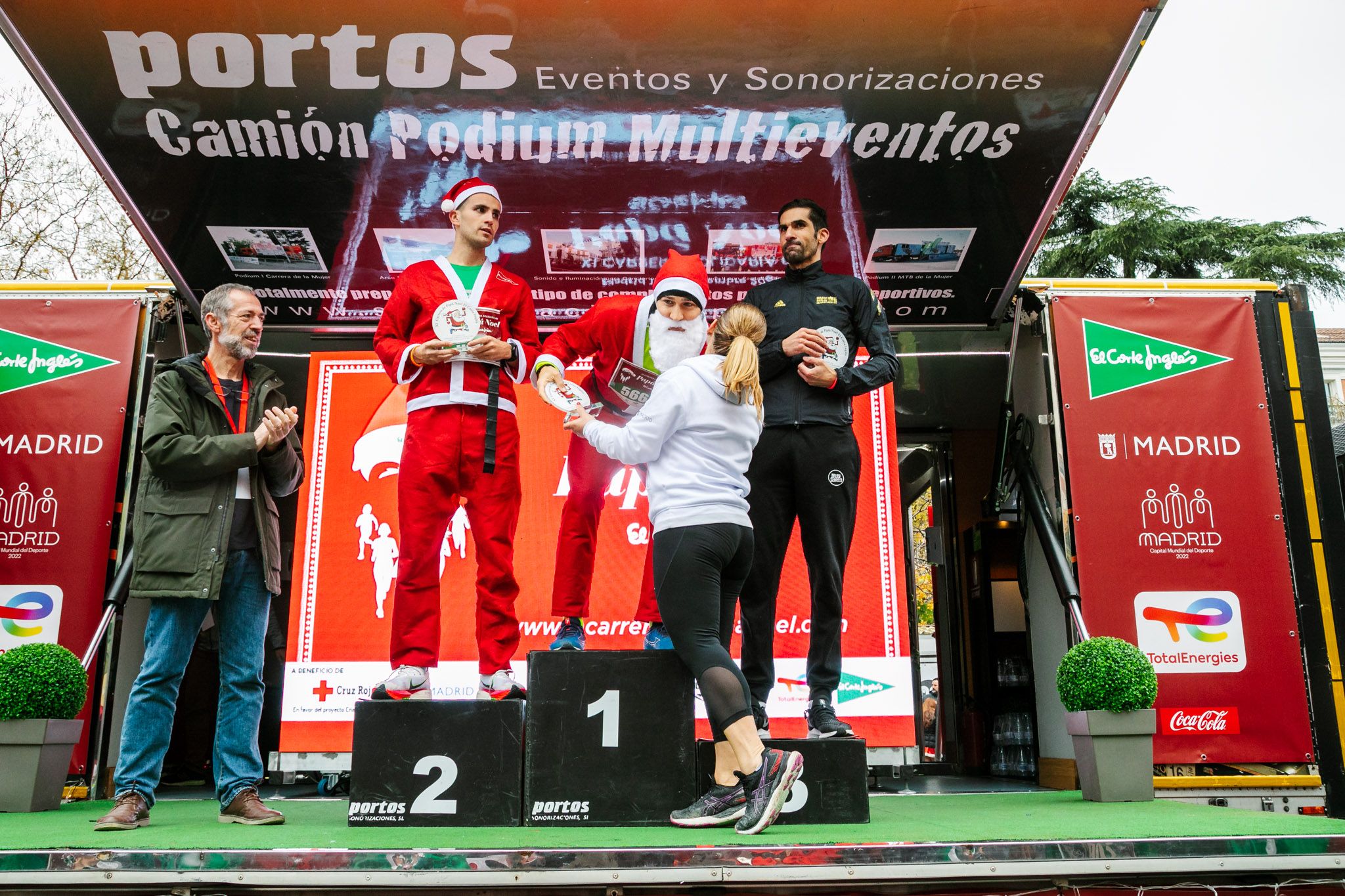 Las mejores fotos de la Carrera de Papá Noel El Corte Inglés (PREMIACIÓN)