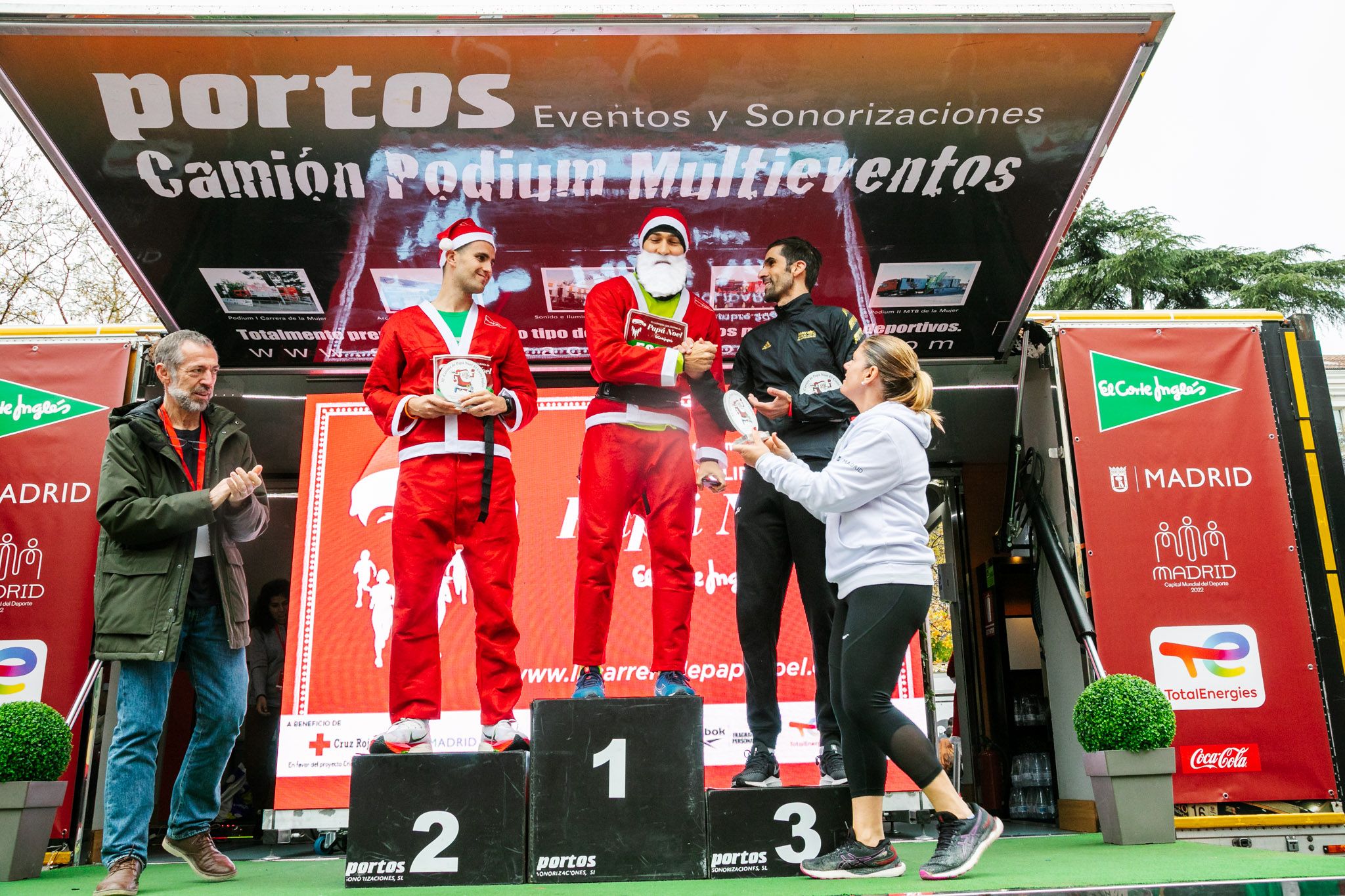 Las mejores fotos de la Carrera de Papá Noel El Corte Inglés (PREMIACIÓN)